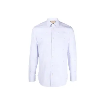 GUCCI SS23 Shirt Men's Pink Blue