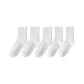 [5 Pack/Minimalist Style Versatile, Play with Layers]3 Pack Thick Stripe Raw White 2 Pack Pinstripe Raw White