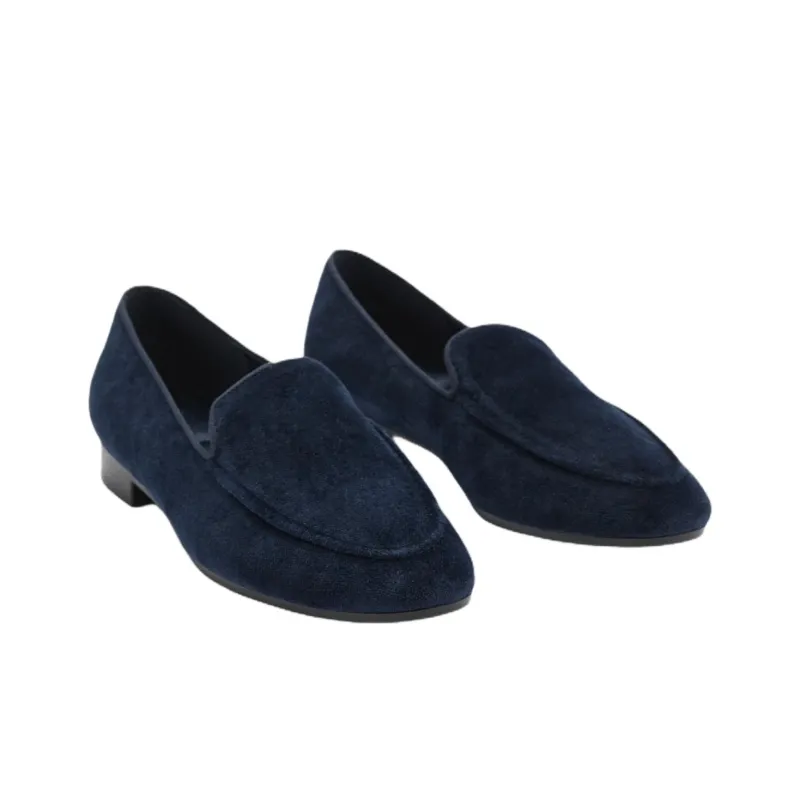 MANGO Loafers Women's Blue-1