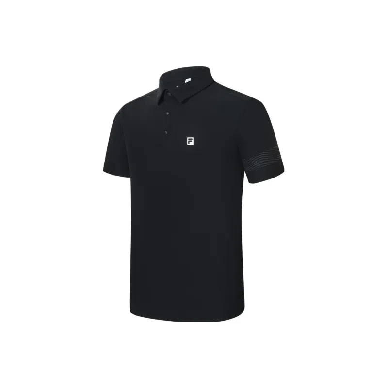 FILA Polo Shirts Men Black-0