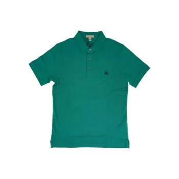 Burberry Polo Shirt Men's Green