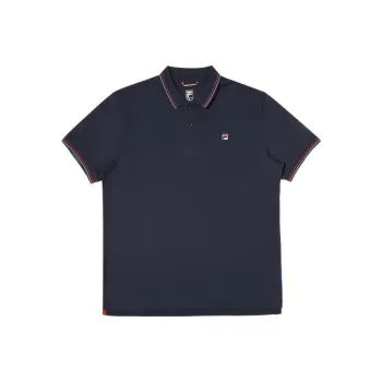 FILA Polo Shirts Men Midnight Blue