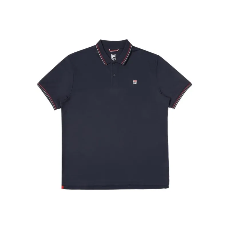 FILA Polo Shirts Men Midnight Blue-0