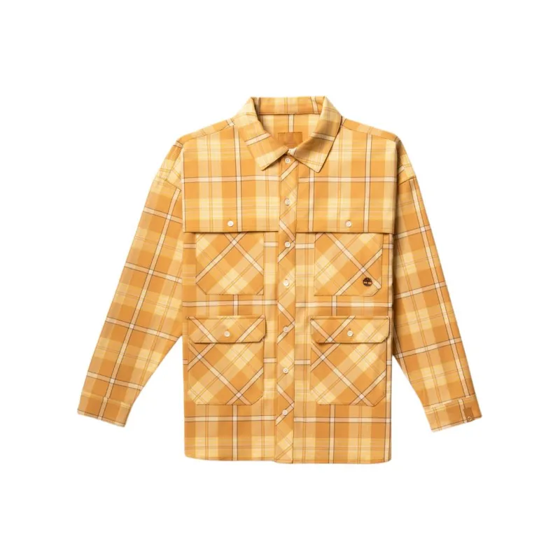 Timberland Shirts Men Yellow-0