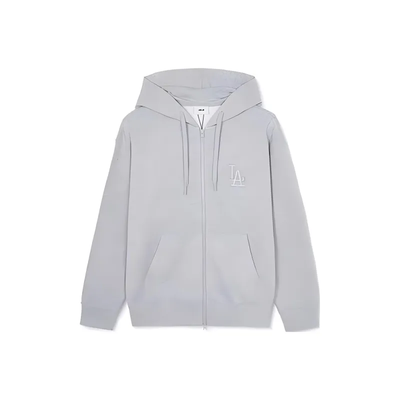 MLB Los Angeles Dodgers Jackets Unisex Heather Gray-1