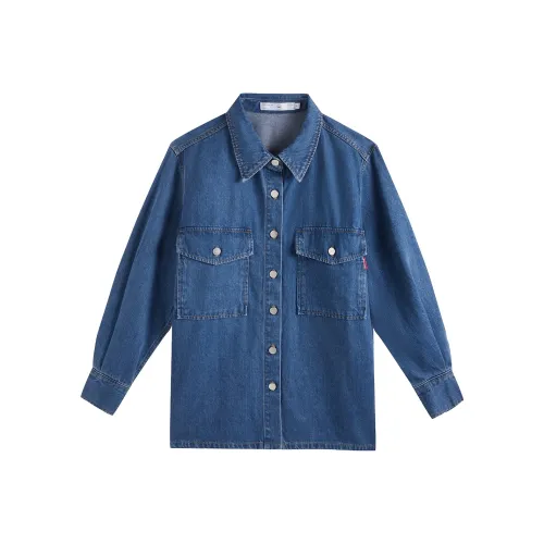 FUN FW24 Shirt Unisex Denim Blue