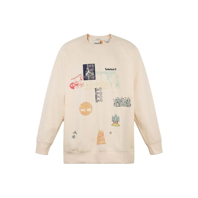 Timberland Sweatshirt Unisex Smoke White-0