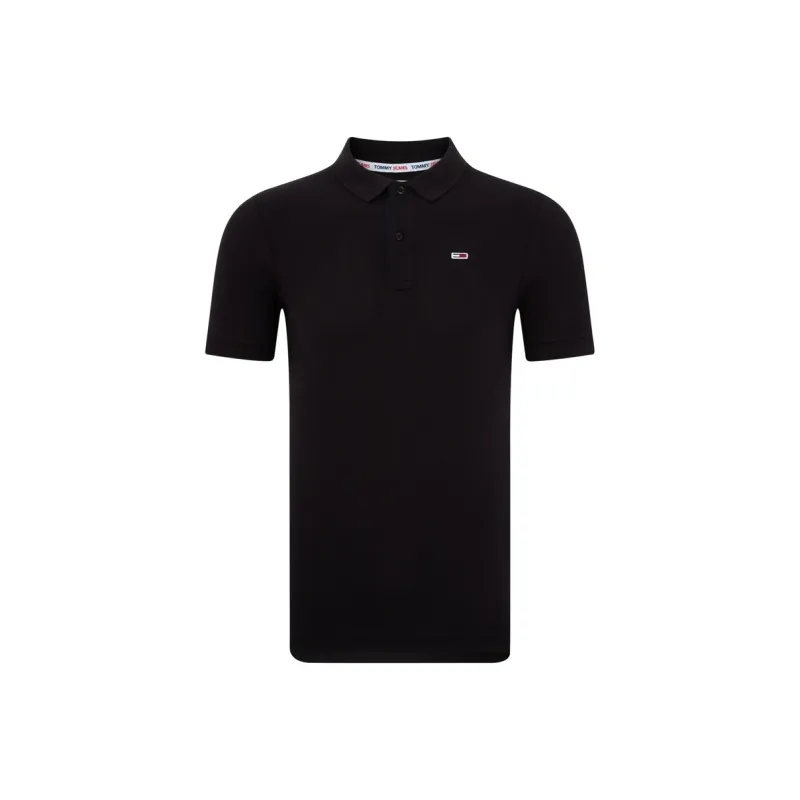 Tommy Hilfiger Polo Shirt Men's Black-0