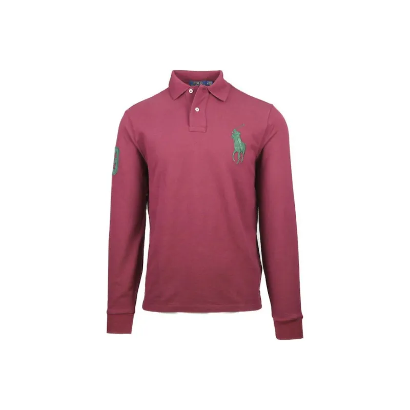 Polo Ralph Lauren Polo Shirt Men's Burgundy-0