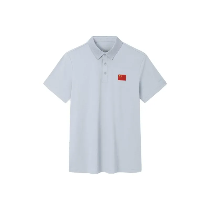 ANTA Polo Shirts Men Sand Gray-0