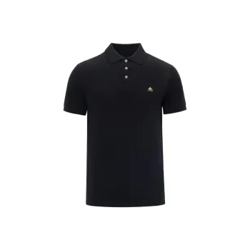 Moose Knuckles Polo Shirts Men Black