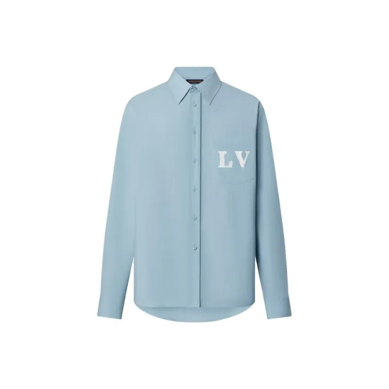 LOUIS VUITTON SS23 Shirt Men's Blue-0