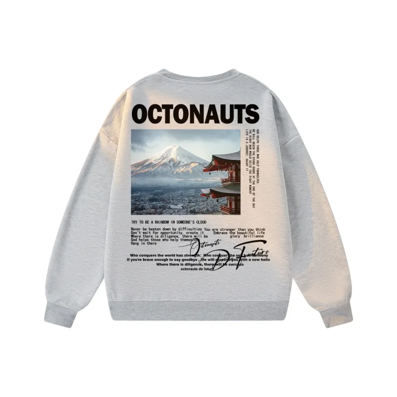 Small Columns Under The Sea Sweatshirt Unisex-18