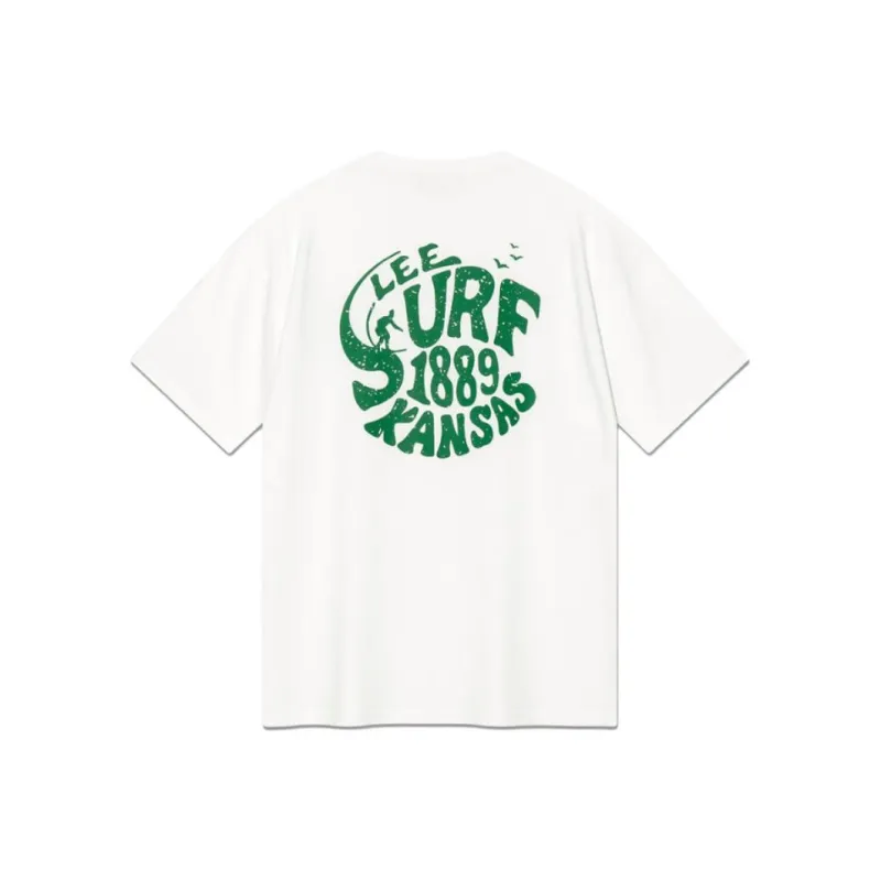 Lee T Shirts Men White-1