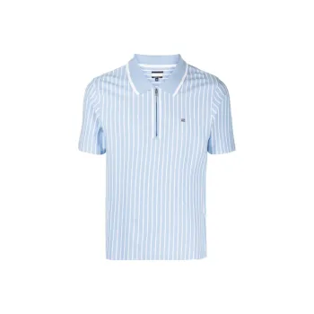 Tommy Hilfiger X Martine Rose Polo Shirts Unisex Light Blue