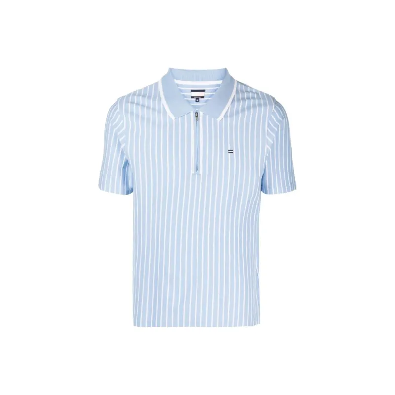 Tommy Hilfiger X Martine Rose Polo Shirts Unisex Light Blue-0