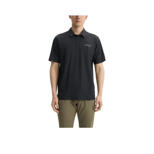 Columbia Polo Shirt Men's Black