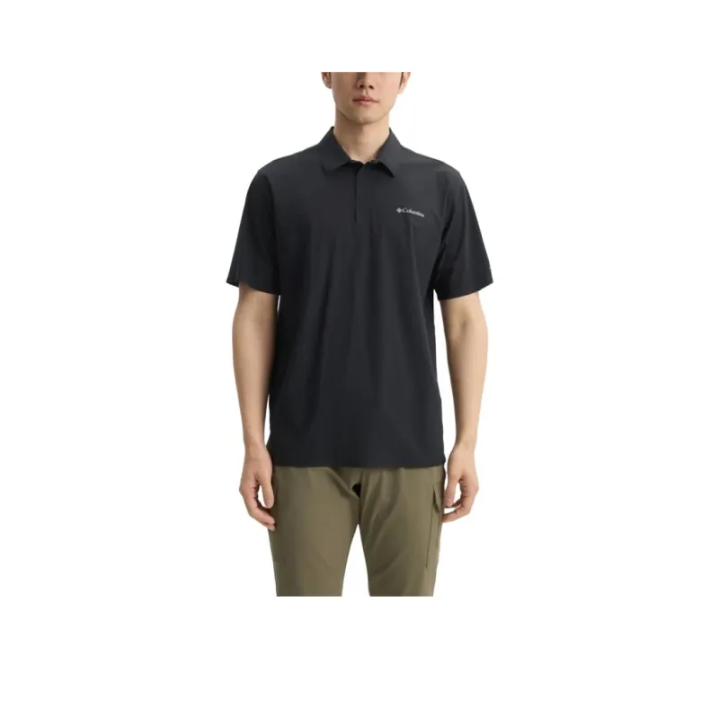 Columbia Polo Shirt Men's Black-0