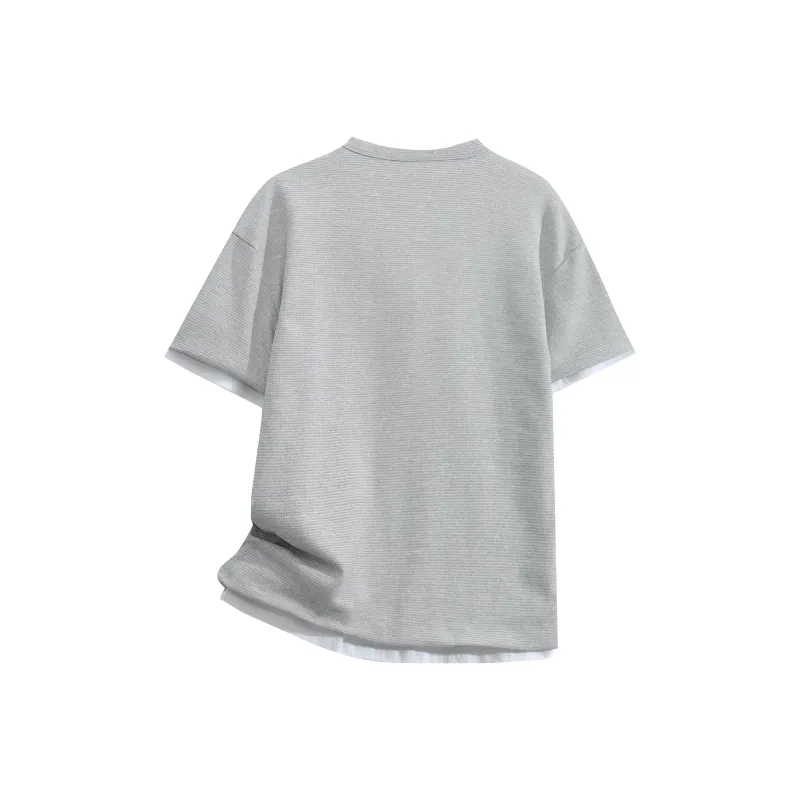 OGEK T Shirt Unisex White Comes With White T Shirt+Brooch-11