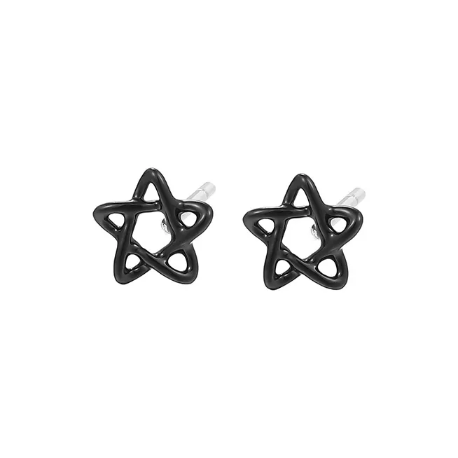 DTOTO 999 Fine Silver Stud Earrings Unisex-6