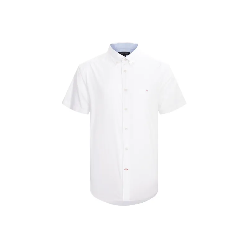 Tommy Hilfiger Shirt Men's Cloud Bath White-0