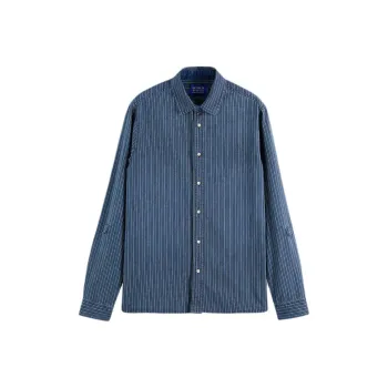 Scotch&Soda Shirts Men Blue