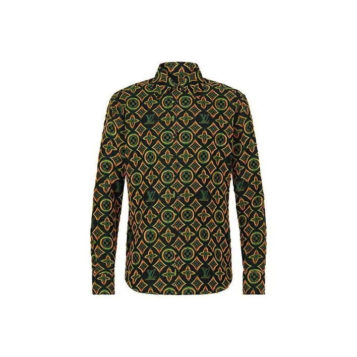 LOUIS VUITTON Shirt Men's Green-0