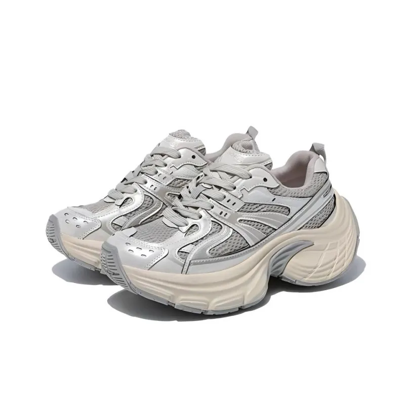 BARDILEV Low Top Chunky Sneakers Women's Champagne-1