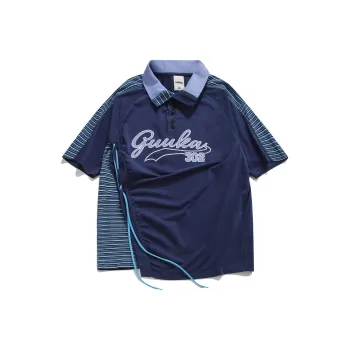 Guuka Polo Shirts Unisex Dark Blue