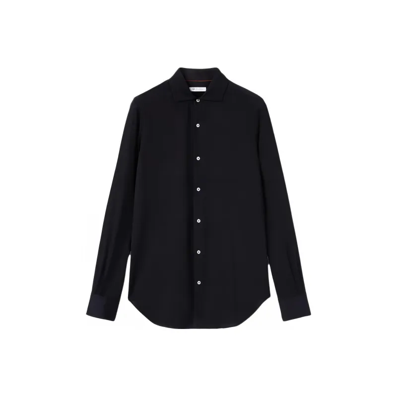 Loro Piana Shirt Men's Marine Blue-0