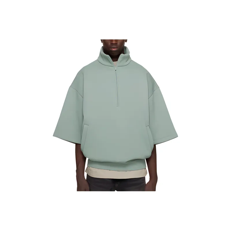 Fear Of God Essentials Drop shoulder Half zip Shirt-0