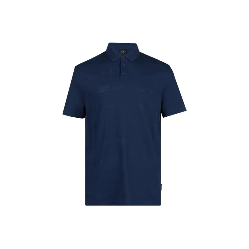 ARMANI EXCHANGE Polo Shirts Men Dark Blue-0