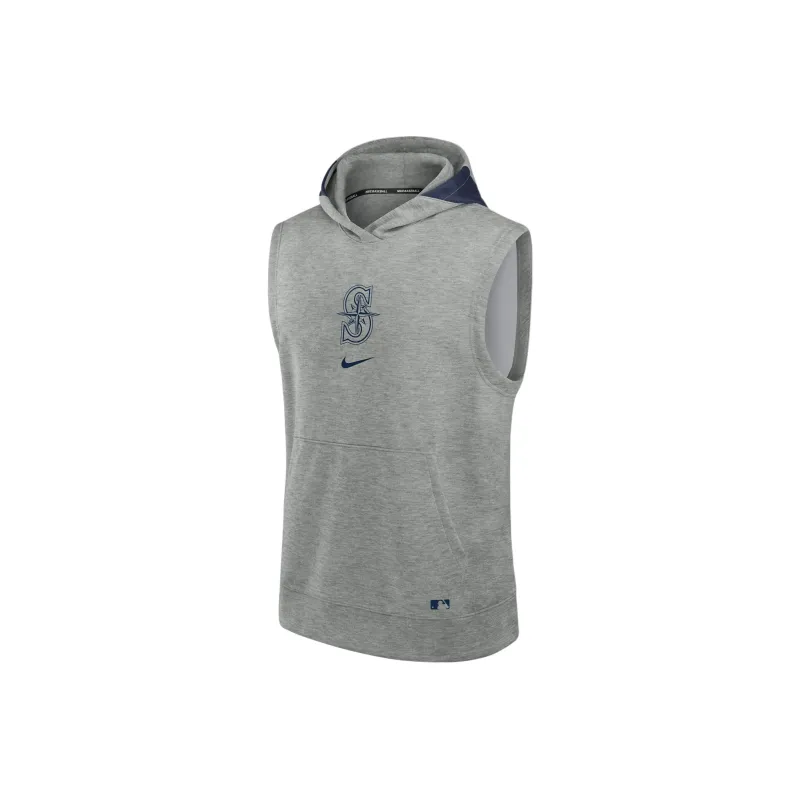 Nike Seattle Mariners Authentic Collection Early Work Sweatshirt Men's Gray-0