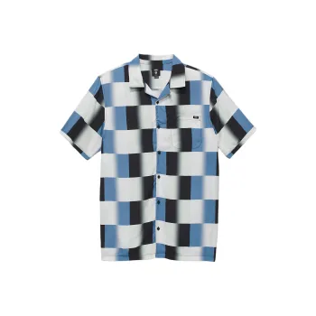 Vans Emory Buttondown Shirt Shirt Men's Blue