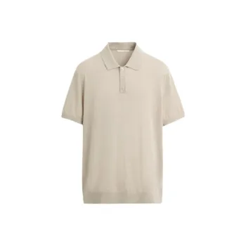ZARA Polo Shirts Men Tan