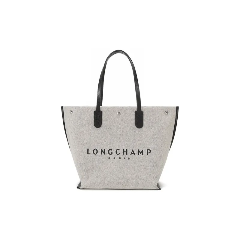 LONGCHAMP Roseau Polyamide Tote Bag, Shopping Bag, Shoulder Bag Large Size Women's Linen-0