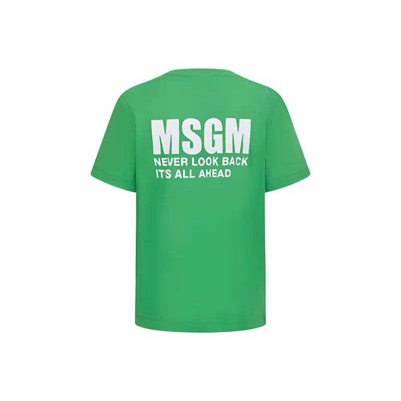 MSGM T Shirt Men's Emerald Green-1