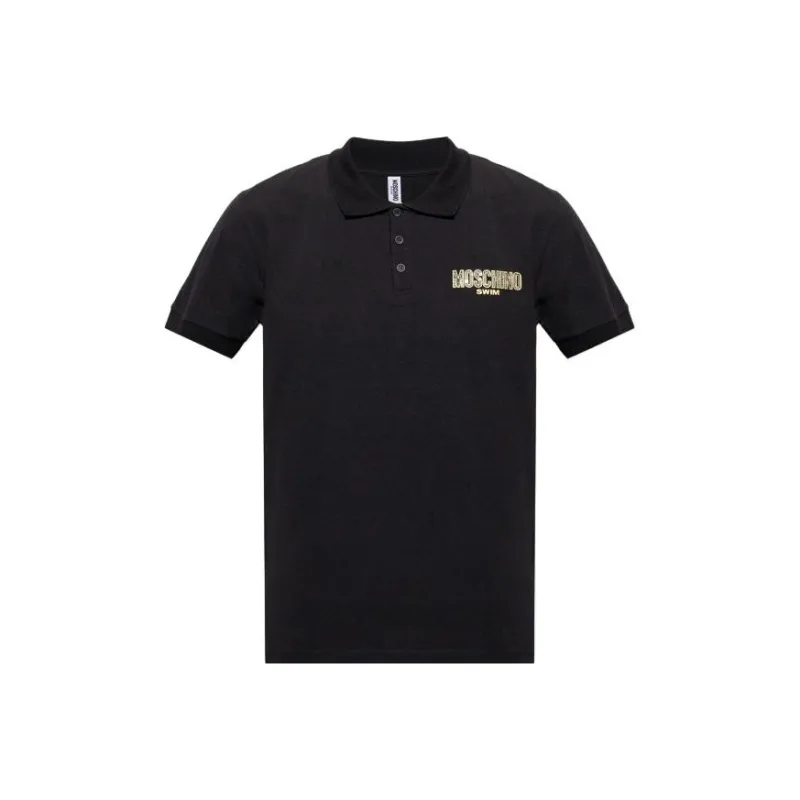 MOSCHINO Polo Shirts Men Black-0