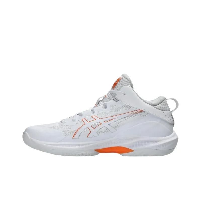 Asics GELHOOP V17 Anti Slip Wear Resistant Low Top Basketball Shoes Unisex White-1