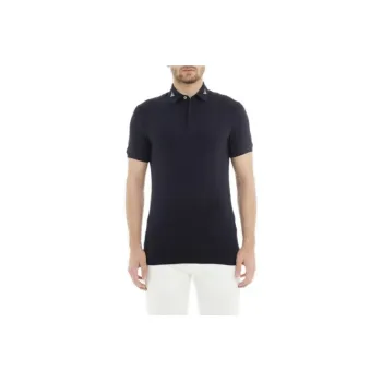 EMPORIO ARMANI Polo Shirts Men Blue