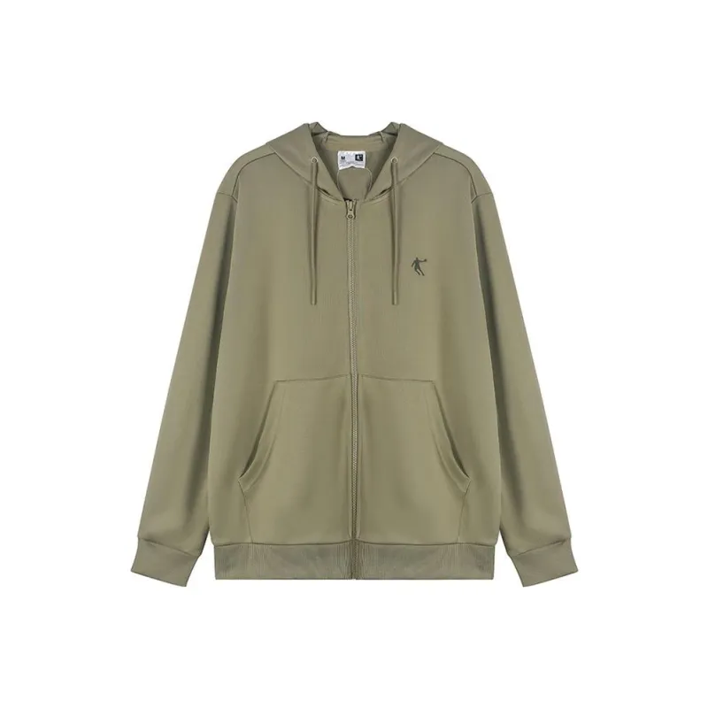 QIAODAN Sweatshirt Men's Grass Gray Green-0