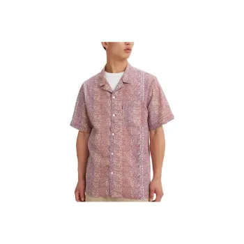 Levis Shirts Men Pink Purple