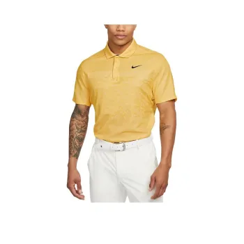 Nike Polo Shirts Men Ginger Yellow