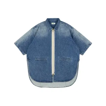 GOOD BAI Shirt Unisex Washed Blue