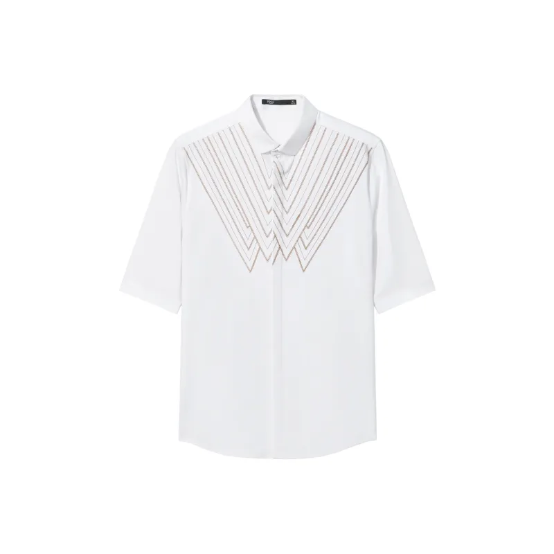 Pin Li Shirts Men White-0