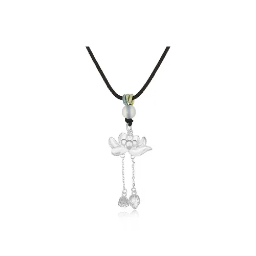 PUTUOSHANWENCHUANG S925 Silver Necklaces Women's