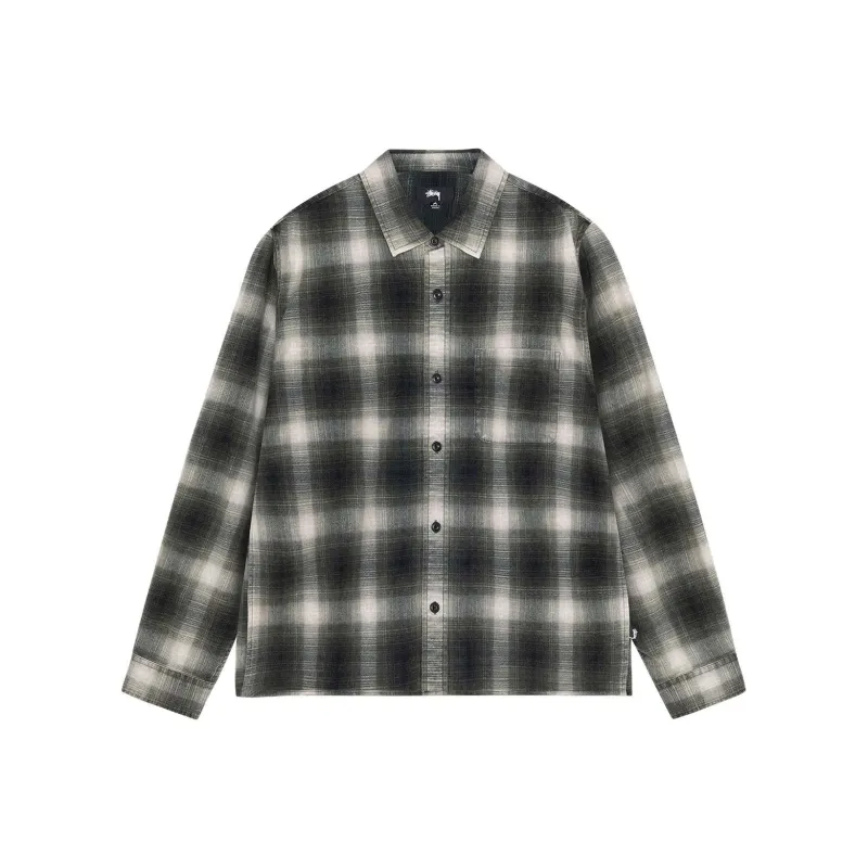 Stussy Rocco Flannel Plaid Shirt-4