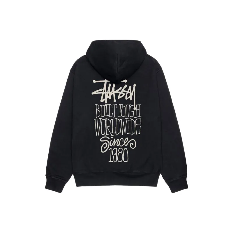 Stussy Pigment Dyed Built Tough Hoodie-0
