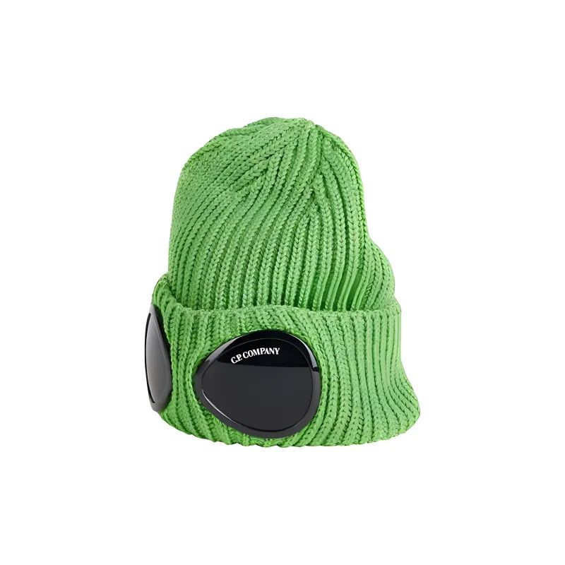 C.P.Company Wool Beanies Kids' Green-3
