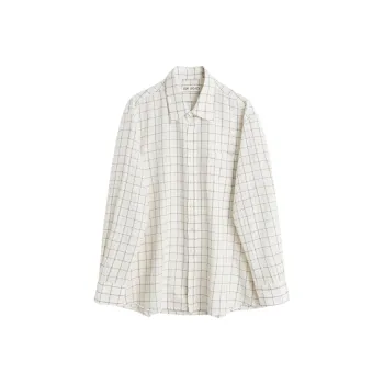 OUR LEGACY Above Checked Buttoned Shirt